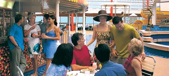 Norwegian Sun- Topsiders Bar & Grill
