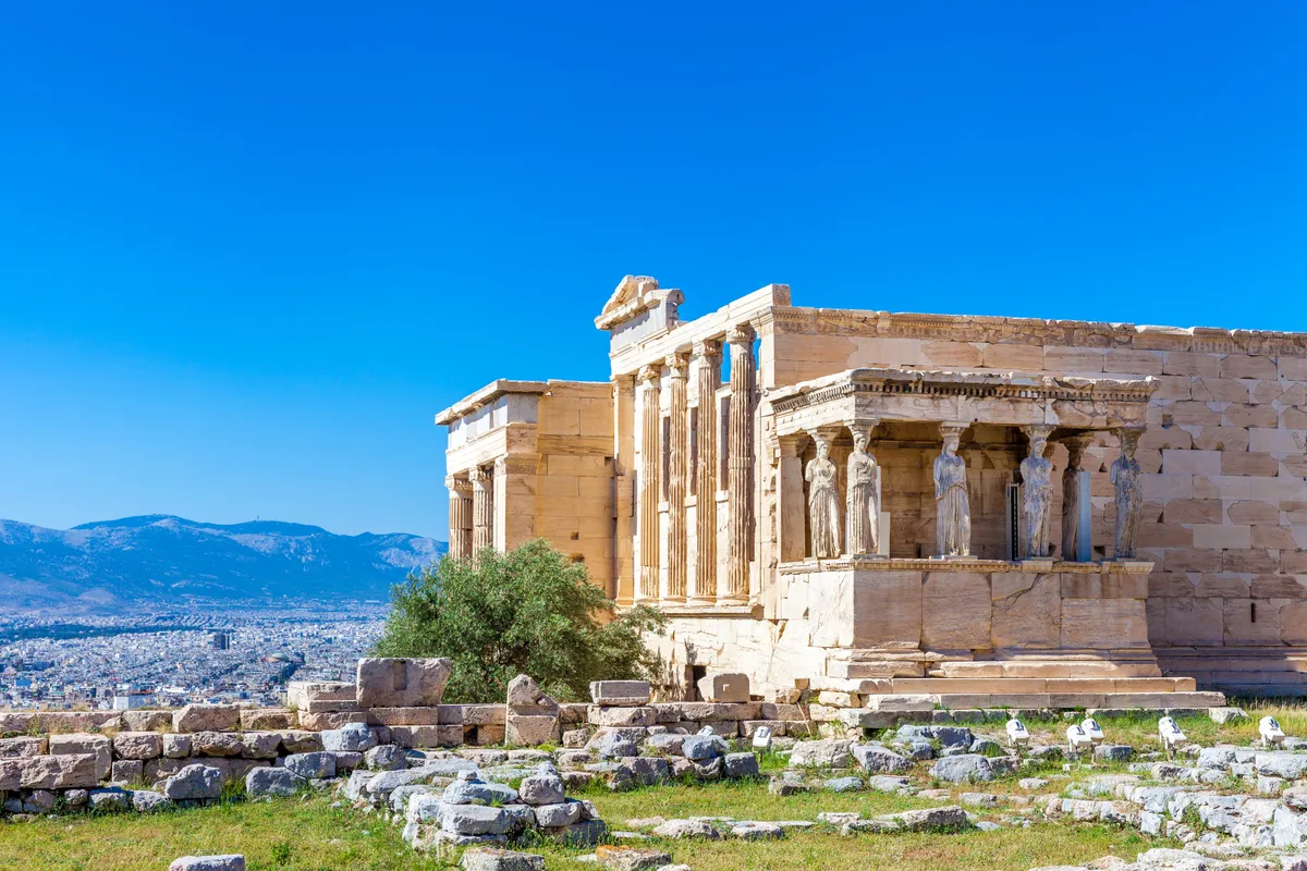 Akropolis in Griechenland / Athen (piräus)