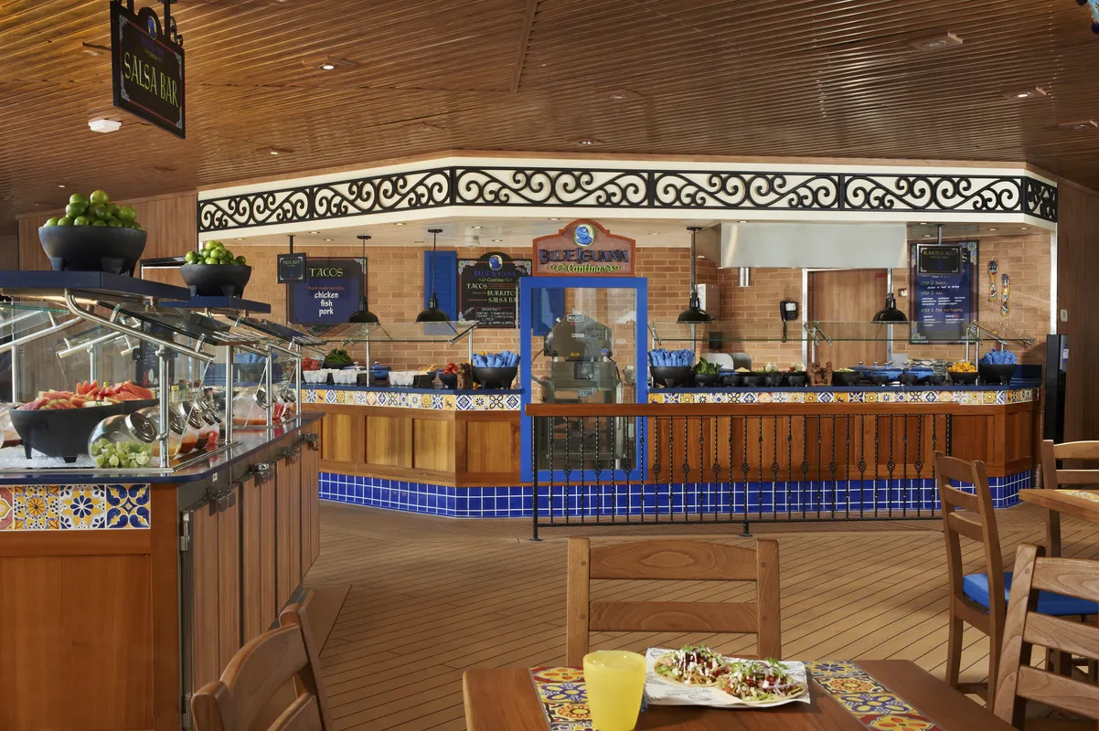 Carnival Sunshine Blue Iguana Cantina