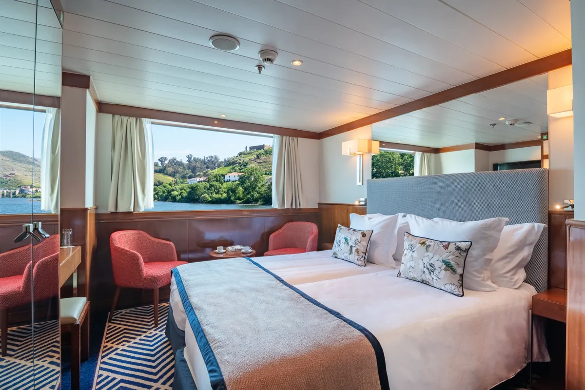 MS Douro Queen 2-Bett-Kabine Hauptdeck