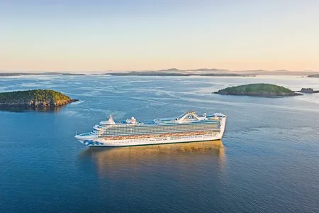 Caribbean Princess auf See