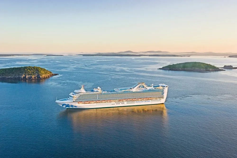 Caribbean Princess auf See