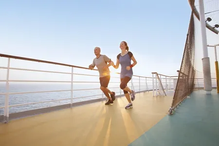 AIDAdiva Joggingparcours