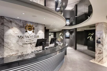MSC Grandiosa- Concierge-Bereich