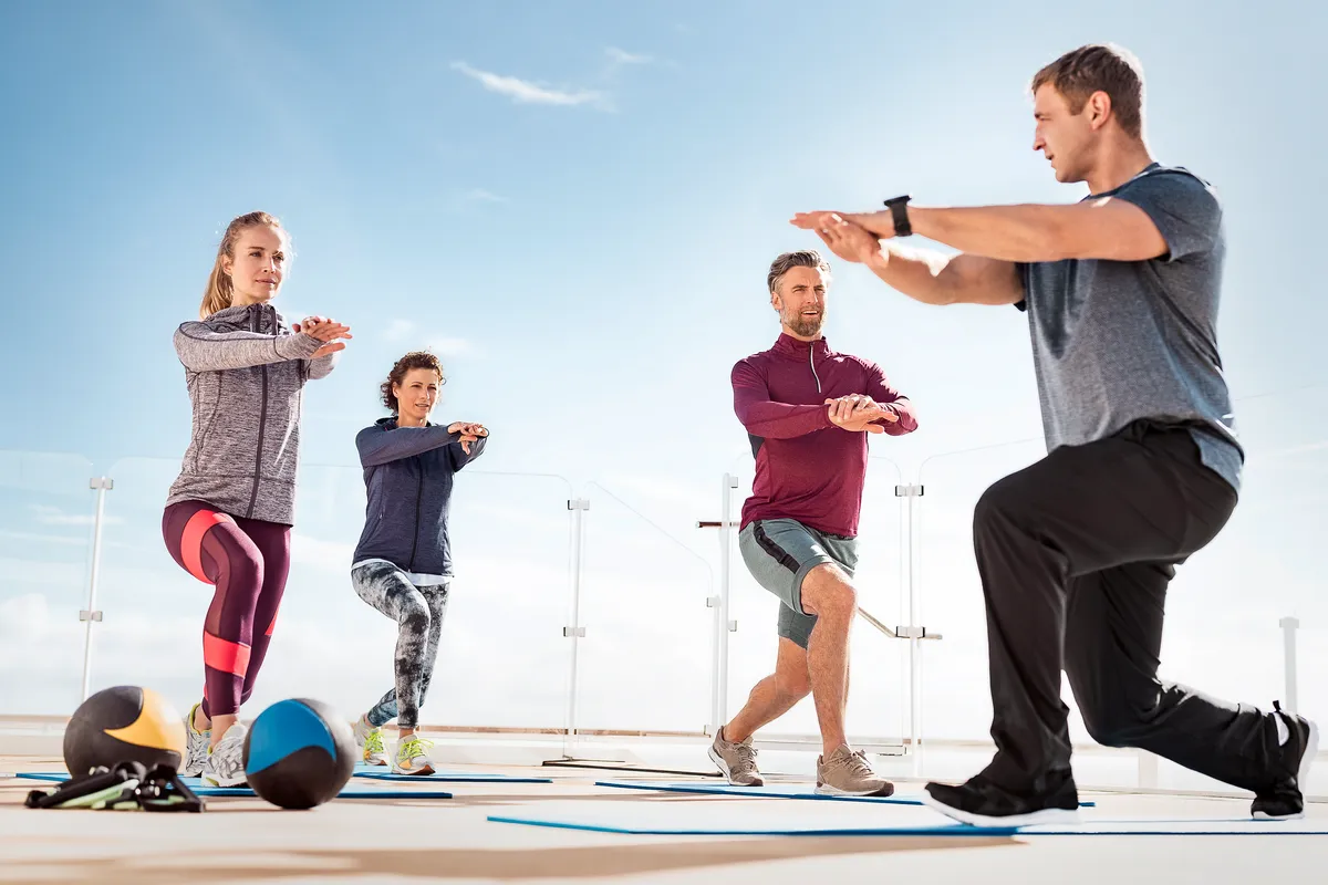 HANSEATIC inspiration Sport an Deck