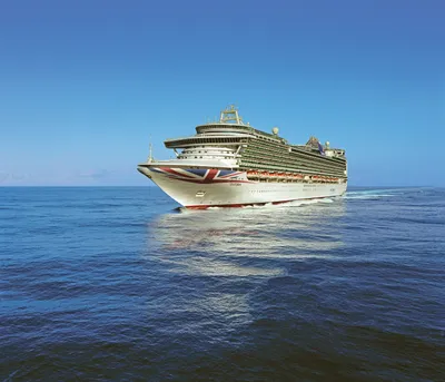 P&O Ventura auf See