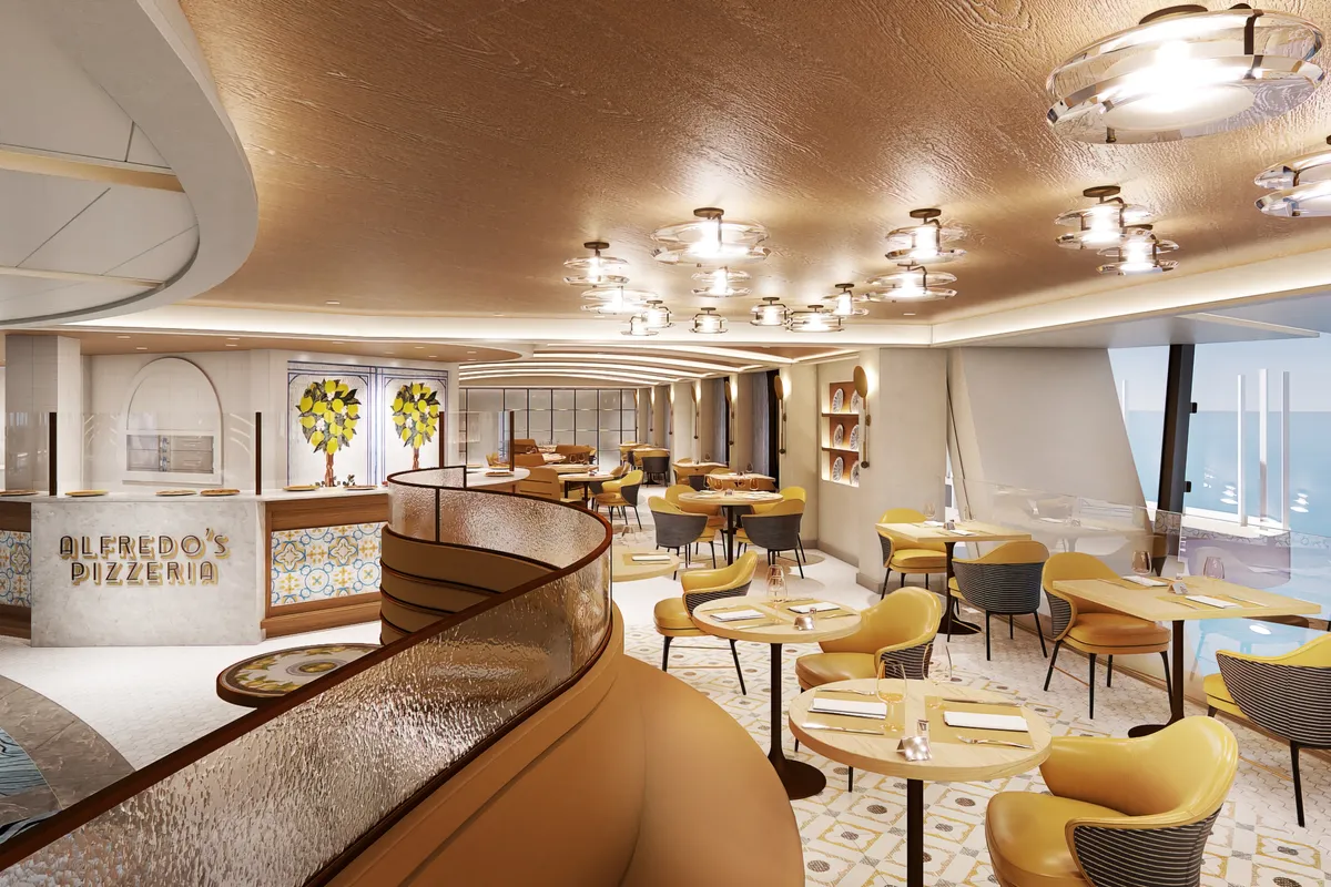 Princess Cruises Alfredo's Pizzeria