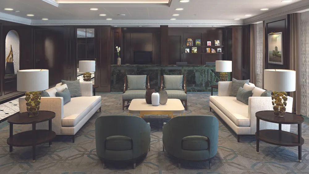 MS Sirena/Insignia/Regatta/Nautica - Hall Lounge