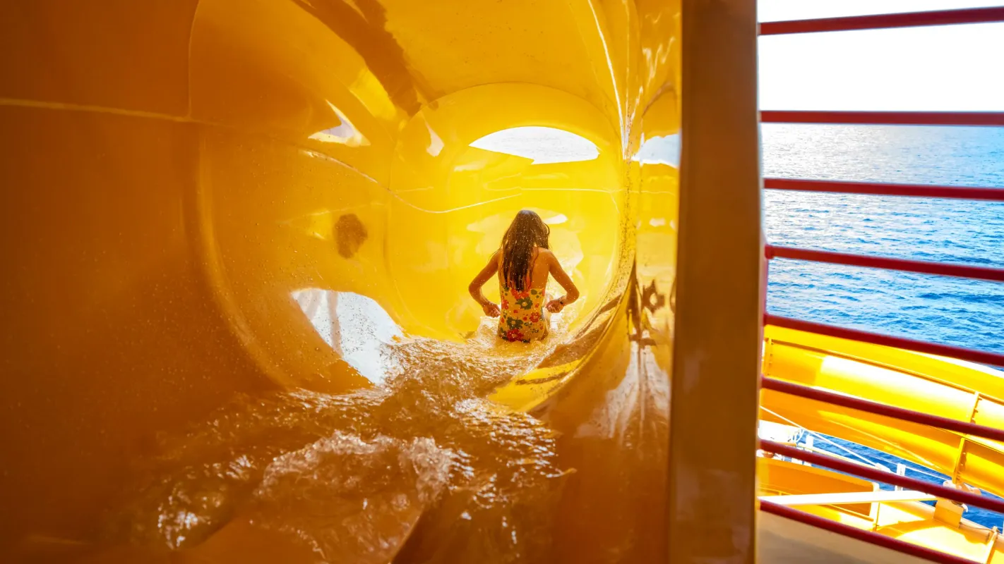 Disney Wonder Feel the Rush Wasserrutsche