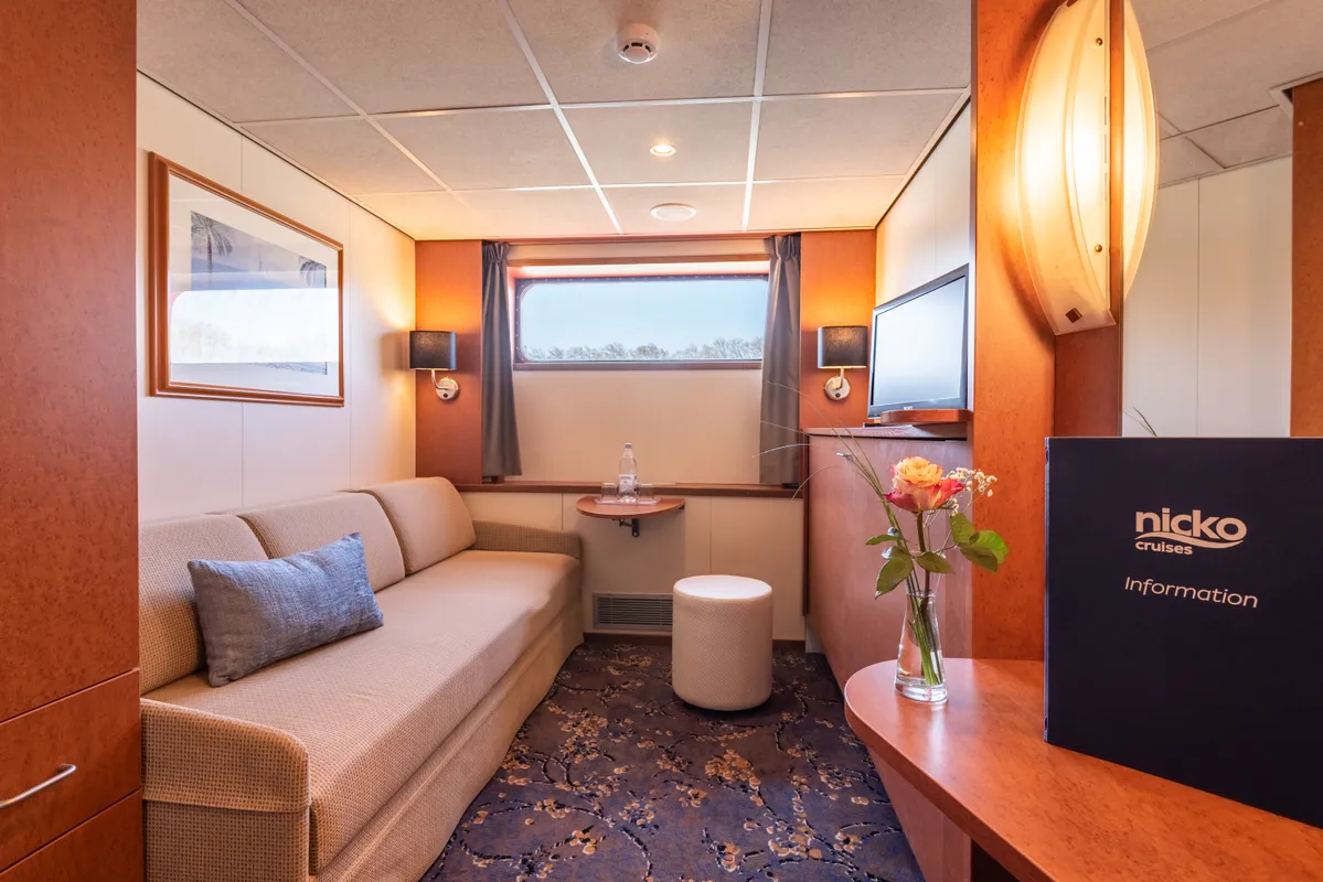 MS Bijou du Rhone 2-Bett-Kabine Hauptdeck