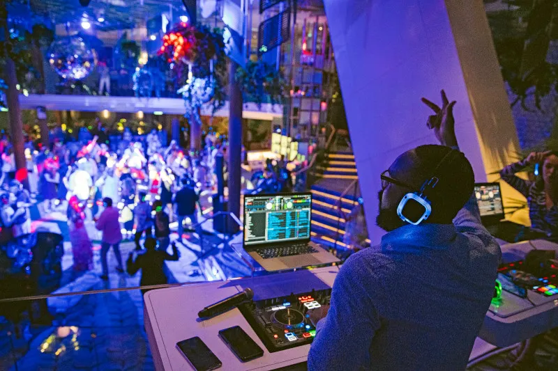 Celebrity Apex Eden Silent Disco