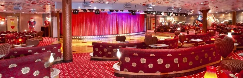Carnival Miracle- Mad Hatter's Ball Lounge