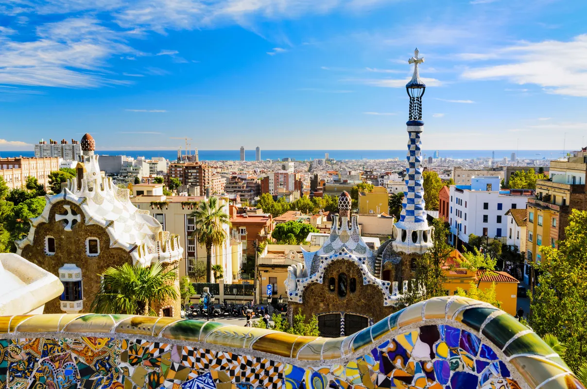 Panorama von Barcelona
