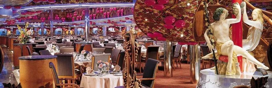 Carnival Miracle- Bacchus Dining Room