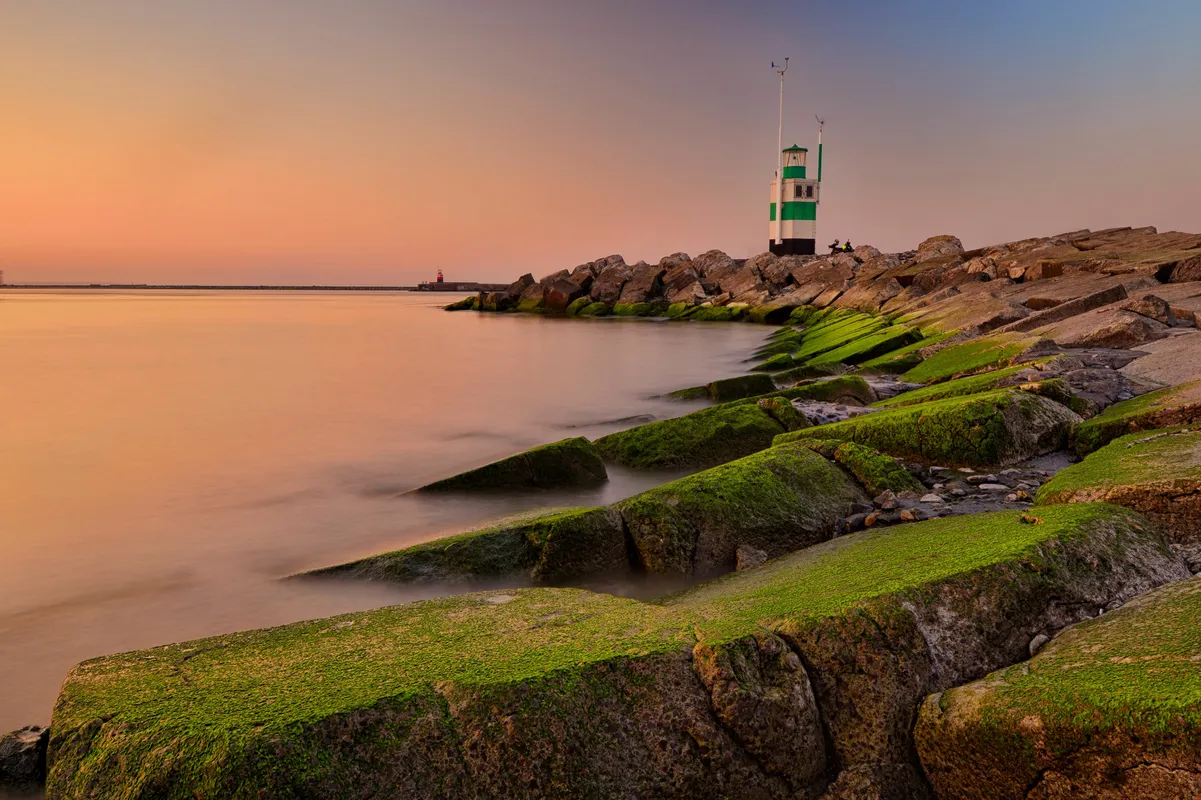 kueste von ijmuiden (niederlande)