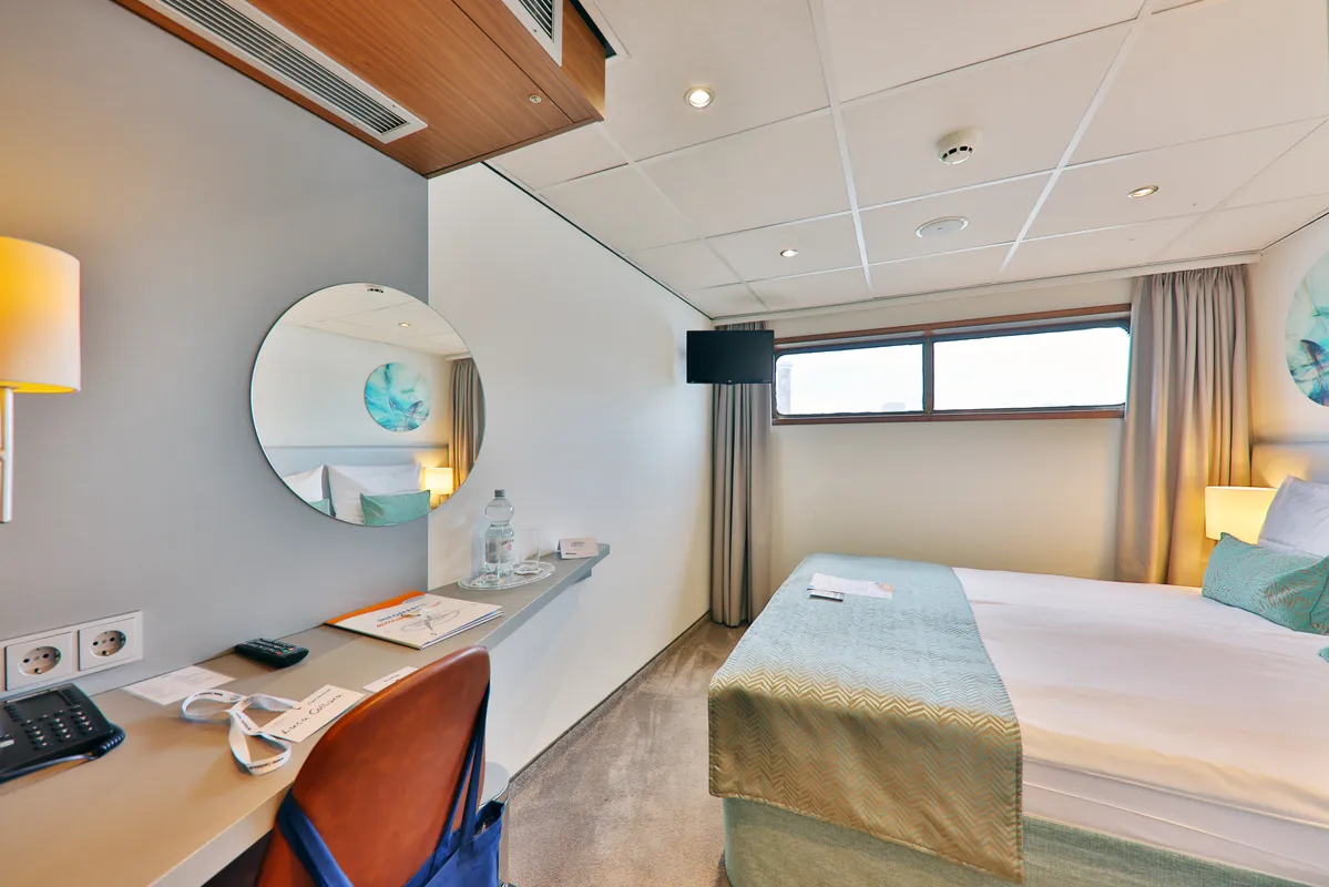 MS VistaRio - 2-Bett-Kabine Hauptdeck