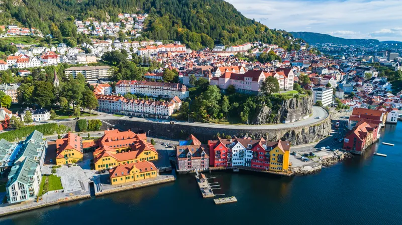 Panorama von Bergen (Norwegen)