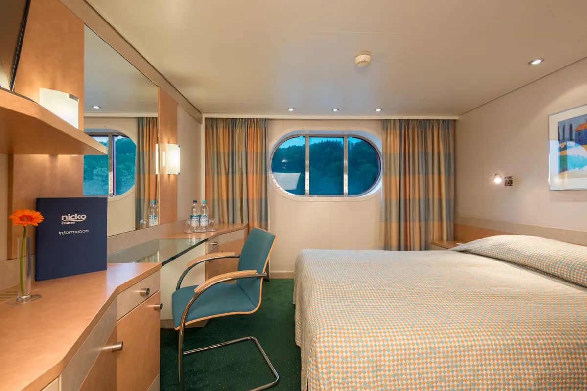 MS Viktoria 2-Bett-Kabine Hauptdeck
