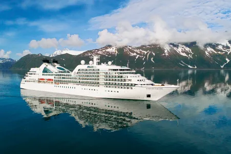 Seabourn Sojourn auf See