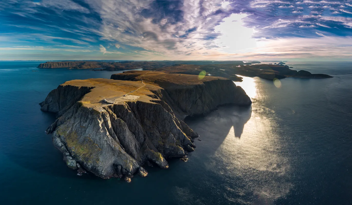 Kreuzen vor dem Nordkap (Norwegen)