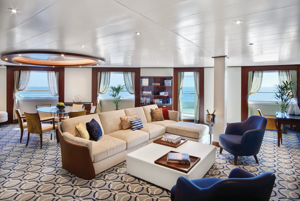 Seabourn - Grand Signature Suite - Wohnbereich