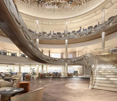 P&O Arvia- Grand Atrium