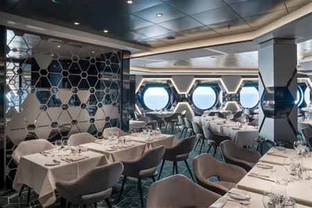 MSC World Europa Hexagon Restaurant