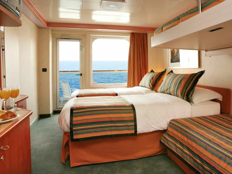 Costa Pacifica Balkonkabine mit Meerblick
