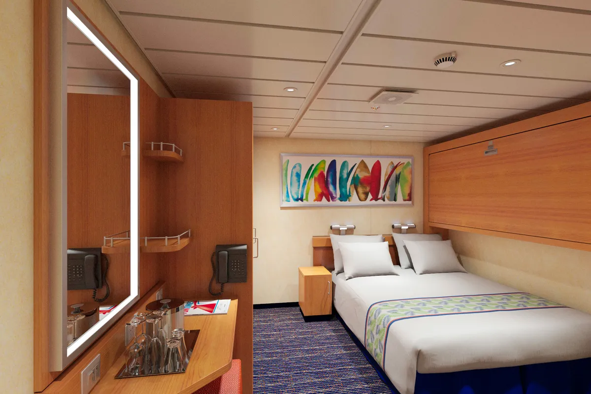 Carnival Elation - Innenkabine mit Oberbett