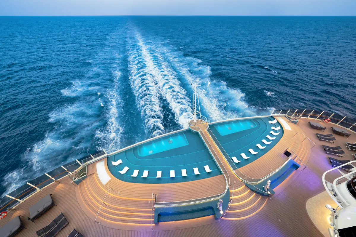 MSC Seascape Wake Sea Infinity Pool