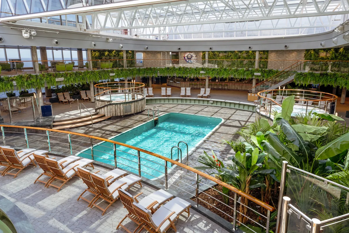 MSC Seashore Jungle Pool