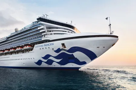 Sapphire Princess auf See
