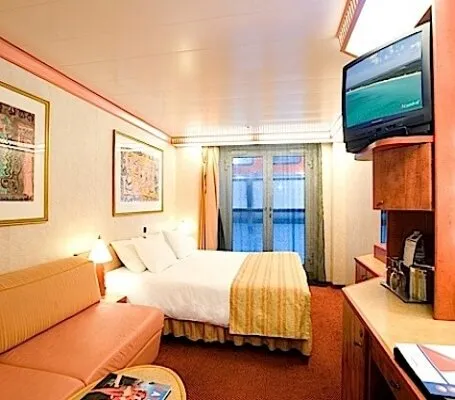 Carnival Legend - Innenkabine mit franz. Fenster/eingeschr. Sicht