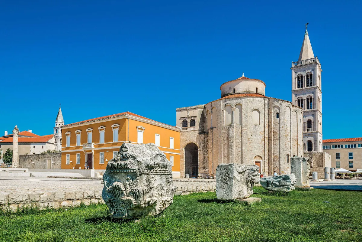 St. Donatus Kirche in Zadar (Kroatien)_