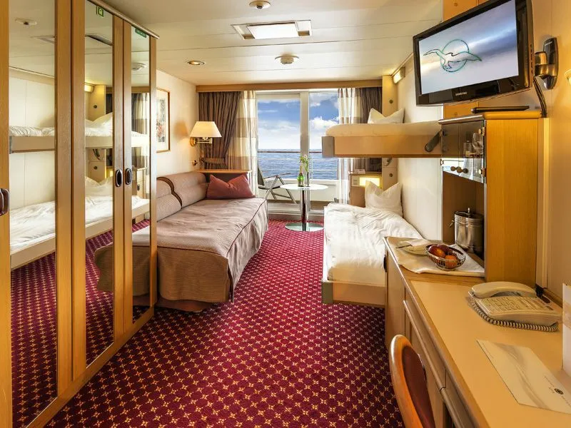 MS Amadea - 2-Bett-Superior mit Privat-Veranda Promenadendeck