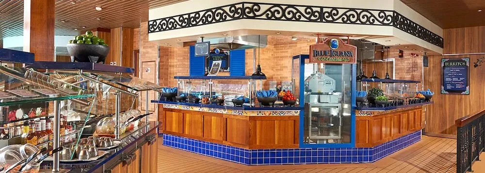 Carnival Freedom- Blue Iguana Cantina