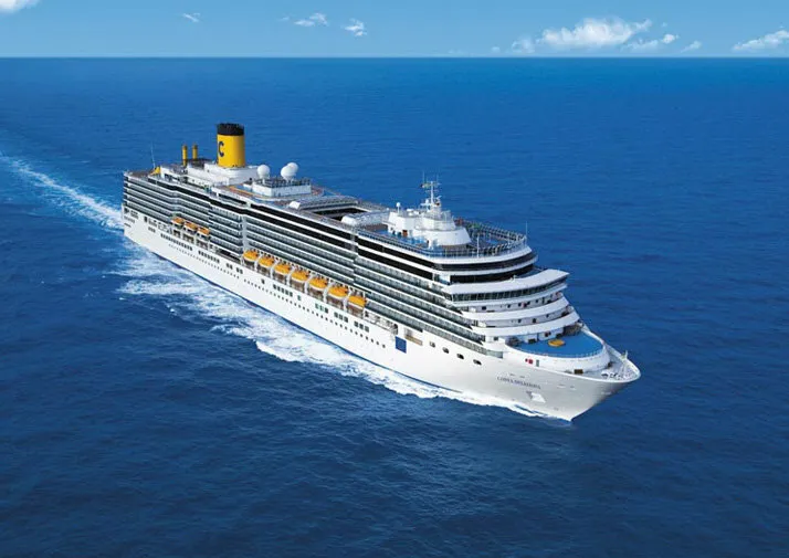 Costa Deliziosa auf See