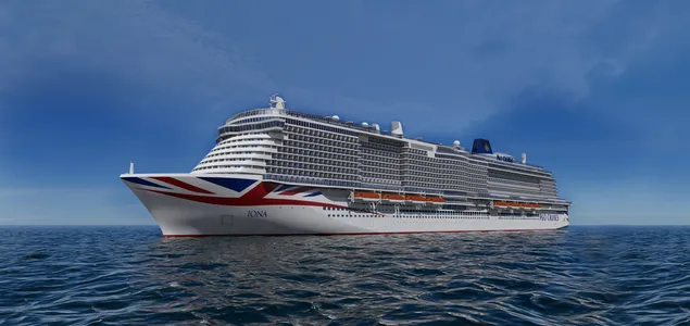 P&O Iona auf See
