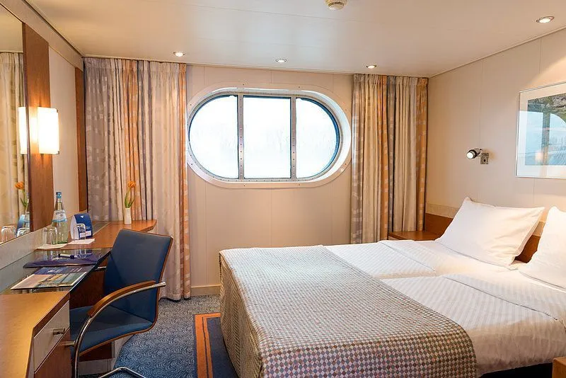 MS BELVEDERE - 2-Bett-Kabine Hauptdeck Garantiekabine